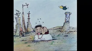 "Первый полет". Дебютный мультфильм Рима Шарафутдинова, 1996 год.