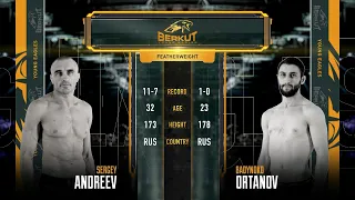 BYE 8: Сергей Андреев vs. Бадыноко Ортанов | Sergei Andreev vs. Badynoko Ortanov