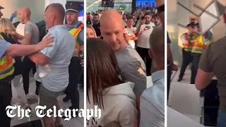 Roma fans attack English referee Anthony Taylor at Budapest airport