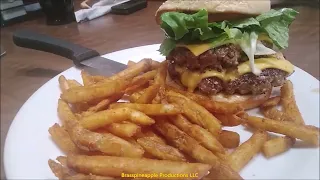 Denny's 🍔 🍟 🥤 Double Cheeseburger
