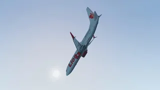 Lion Air Flight JT610 - Crash Animation [X-Plane 11]