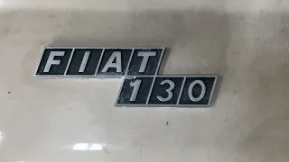 Fiat 130 Coupé: finalmente ancora in garage.