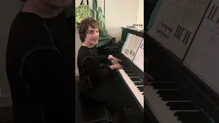 Any idea what the song is? Max says it’s a recital song that it definitely is not…