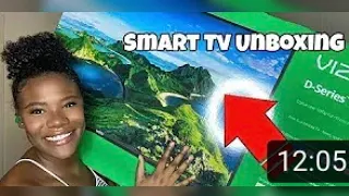 I GOT A NEW TV !! WATCH ME UNBOX IT| D-SERIES 40 INCH VIZIO SMART TV