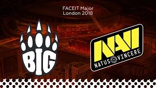 BIG vs NaVi @FullSeries | CSGO Highlights | FACEIT Major: London 2018 (20.09.2018)