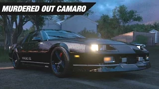 MURDERED OUT camaro IROC Z28 - Forza Horizon 3