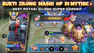 PEMBUKTIAN ZILONG MASIH OP DI RANK MYTHIC KE ATAS, gini cara main nya..🔥 | MLBB