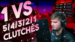 S1MPLES BEST 1 VS 5/4/3/2/1 CLUTCHES OF 2022!