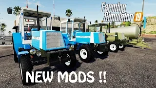NEW MOD PACKS in Farming Simulator 2019 | BRAND NEW PACKS IS HERE | CHECK IT | PS4 | Xbox One
