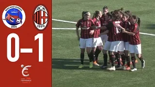 Highlights Orobica 0-1 AC Milan Matchday 19 Women's 2018/2019 season