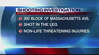 Buffalo Police investigate shooting on Massachusetts Ave.