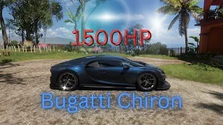 1500HP Bugatti Chiron - Forza Horizon 5 |Top Speed| Tunnel| Sandstrom| Exhaust |Turbo