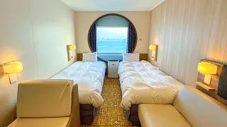15-Hour Overnight Ferry Travel in a Deluxe Room with Ocean View｜Sunflower