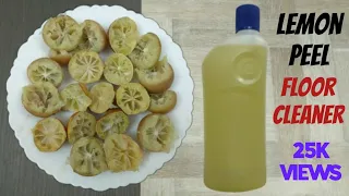 Watch Before Throwing Lemon Peel | Disinfectant (Floor Cleaner) | Best Out Of Waste | Crafticle