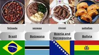 Traditional foods in the world. Get to know them (PART 1)