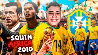 Voltei 13 anos ATRÁS e joguei a COPA DO MUNDO 2010 o MELHOR FIFA da HISTÓRIA!