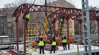 Реконструкция на Белорусском вокзале и участка МЦД-1 между станциями «Белорусская» и «Савёловская»