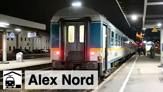 Alex adieu – der Alex Nord: Lokwechsel, Flügelung, Vereinigung