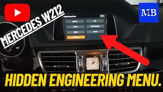 Mercedes W212 - Hidden Engineering Menu Audio 20