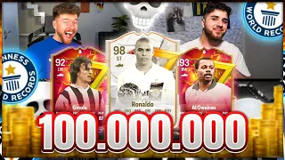 TOTALER BRUCH!! 🚑☠️ 100 MIO COINS MYSTERY BALL SBB ZERSTÖRT ACCOUNT 😭🚨 EA FC 24