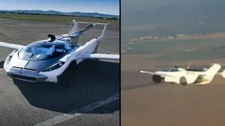 Flying Car That Transforms Into Plane In Three Minutes Takes To The Skies For First Time