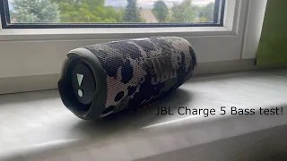 JBL Charge 5 Bass Test on 50% Volume