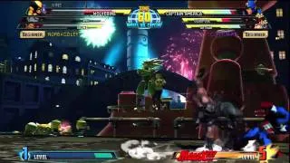 Marvel Vs Capcom 3 :: Team Aerial Combo! :: [HD]