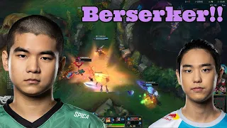 Spica Can't Believe C9 Berserker Made This Play In Champions Queue...