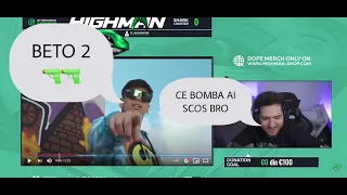 HIGHMAN REACTIONEAZA LA ALBERT NBN-BETO 2 🔫🔫