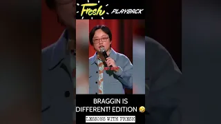 30s COMEDY PLAYBACK🤣 (BRAGGIN IS DIFFERENT! EDITION) #comedy #funny #standupcomedy