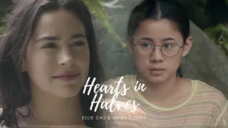 Ellie & Aster | Hearts in Halves (The Half of It)