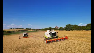 Harvest 2022🌾 | CLAAS Lexion 670 & 550 | Agrodružstvo Brťov - Lipůvka