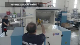 İnan Plastik  Termoform makinası ürün tanıtım videosu