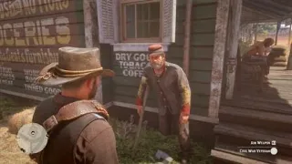 RDR2 Civil War Veteran in Rhodes