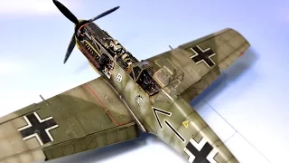 Messerschmitt Bf 109E-4 Eduard 1:48 Adolf Galland -WW2 Aircraft Model