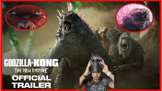 Reacción Godzilla y Kong: El nuevo imperio | Tráiler Oficial🔴​PERO QUE BRUTALIDAD ES ESTA!
