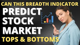 Breadth Indicator That Predicts STOCK MARKET TOPS & BOTTOMS?