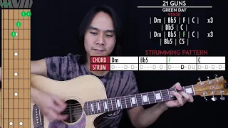 21 Guns Guitar Cover - Green Day  🎸 |Tabs + Chords|