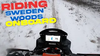 ⚠️ ONBOARD AFRICA TWIN 1100 ENDUROTEST SNOW ⚠️