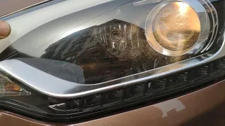 Hyundai i20 Style (2017) Led Uygulama l HEADLIGHT REMOVAL