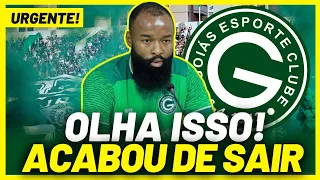 💥EXCLUSIVO! OLHA ISSO! NOTÍCIA DE ÚLTIMA HORA! NOTÍCIA DO GOIÁS ESPORTE CLUBE