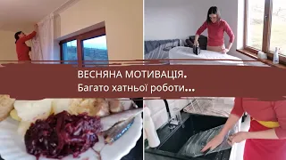 ВЕСНЯНА МОТИВАЦІЯ. Багато хатньої роботи.