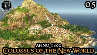 CLIFF ISLANDS - Anno 1800 Colossus Of The New World MEGA MOD || City Builder Part 05