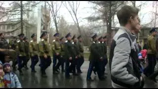 Парад Победы 2013 в Асбесте