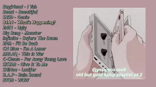 old but gold kpop playlist pt.2
