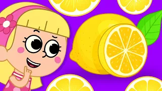 What Color Is Lemon Song | Nursery Rhymes + More Kids Songs By @kidscamp