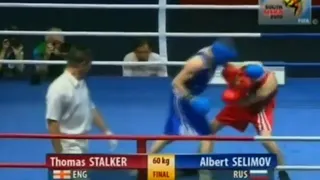 Бокс классика Чемпионат мира Альберт Селимов против Томаса Сталкера