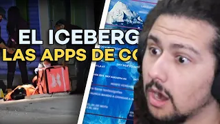 Gabo reacciona a EL ICEBERG DE APPS DE COMIDA