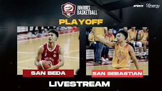 NCAA Season 98 | San Beda vs. San Sebastian Playoff (Jrs. Basketball) | LIVESTREAM