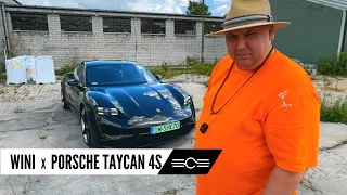 WINI x PORSCHE TAYCAN 4S - test | Czuję się, jakbym prowadził wielką, wyścigową „ropuchę”